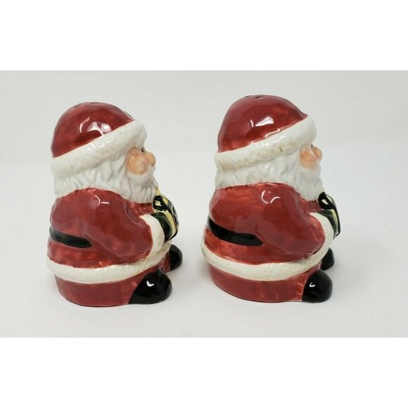 Salt Pepper Shakers Santa Claus Christmas Novelty  3.25 in - Picture 2 of 6